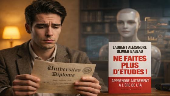 لا تدرسوا بعد الآن؟ في تفكيك أزمة التعليم التقليدي في عصر الذكاء الاصطناعي / لوران ألكسندر وأوليفييه باربو