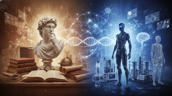 نيكولا لودِفيديك: من النزعة الإنسانية إلى ما بعد الإنسانية تحولات فكرة قابلية تحسين الإنسان / ترجمة: محمد أسليـم